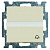 Выключатель кнопочный одноклавишный ABB Basic55 10A 250V Звонок слоновая кость 2CKA001413A1087