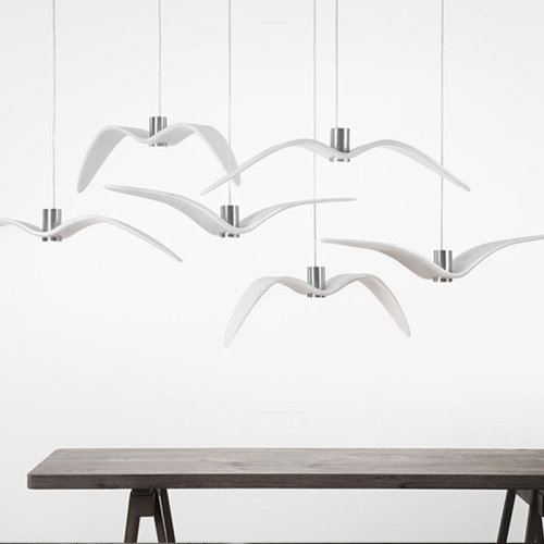 Подвесной Светильник Brokis Night Birds White By Imperiumloft