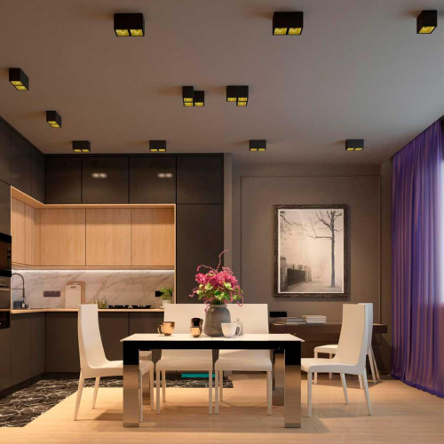 Потолочный светодиодный светильник Novotech Recte 358489