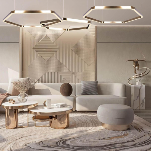 Подвесной светодиодный светильник Loft IT Titanium 10243L Gold Подвесной светодиодный светильник Loft IT Titanium 10243L Gold