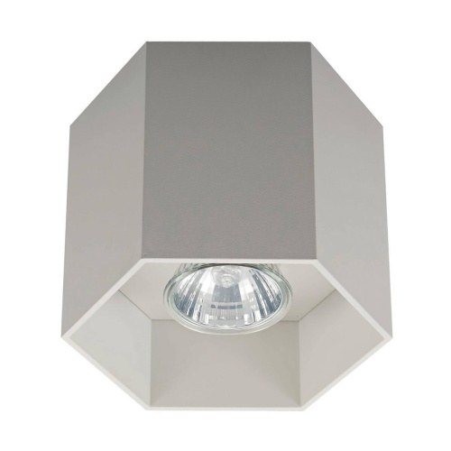 Потолочный светильник Zumaline Polygon cl 1l 20035-WH