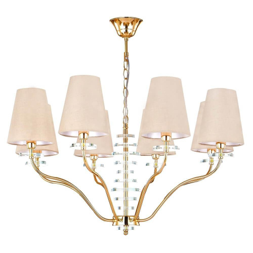 Подвесная люстра Crystal Lux ARMANDO SP8 GOLD Подвесная люстра Crystal Lux ARMANDO SP8 GOLD