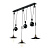 Подвесной светильник Ideal Lux Up And Down SP3 136349