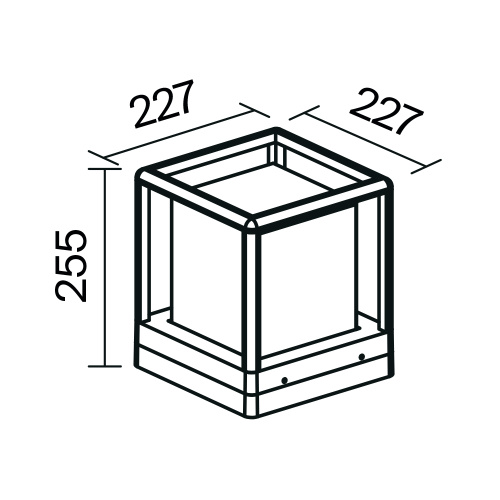 Ландшафтный светильник Outdoor O455FL-01GF
