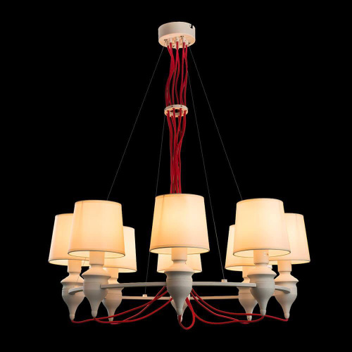 Подвесная люстра Arte Lamp Sergio A3325LM-8WH Подвесная люстра Arte Lamp Sergio A3325LM-8WH