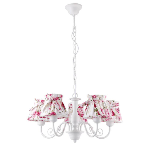 Подвесная люстра Arte Lamp A7021LM-5WH Подвесная люстра Arte Lamp A7021LM-5WH
