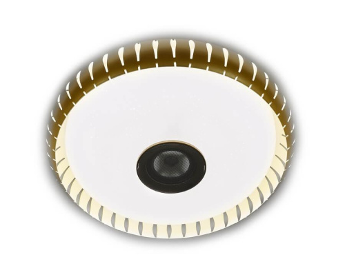 Потолочный светодиодный светильник Ambrella light Orbital Dance F789 GD 72W D500