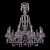 Подвесная люстра Bohemia Ivele 1410/10/240/XL-74/Pa/V7010