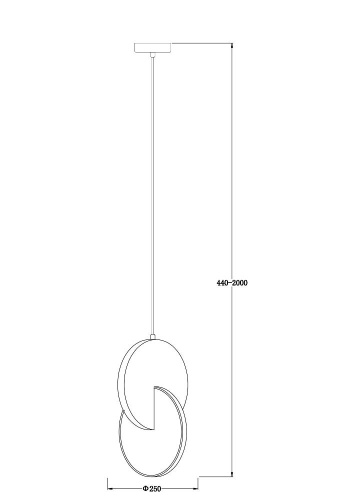 Подвесной светильник Freya FR6002PL-L15CH