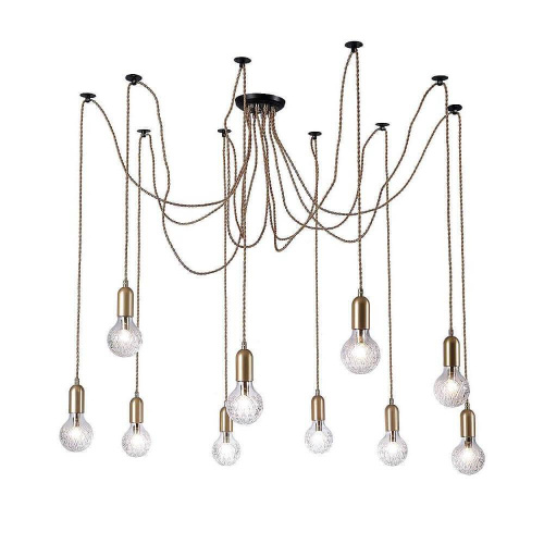 Подвесная люстра Arte Lamp 70 A8040SP-10SG Подвесная люстра Arte Lamp 70 A8040SP-10SG