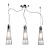 Подвесной светильник Ideal Lux Kuky SP3 Trasparente 033952