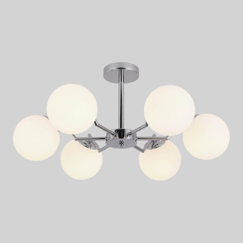 Подвесная люстра Eurosvet Frost 70154/6 хром Подвесная люстра Eurosvet Frost 70154/6 хром