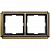 Рамка 2-постовая Schneider Electric Merten Antique/Artec MTN483243