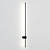 Настенный Светильник Wall Lines L100 Black By Imperiumloft