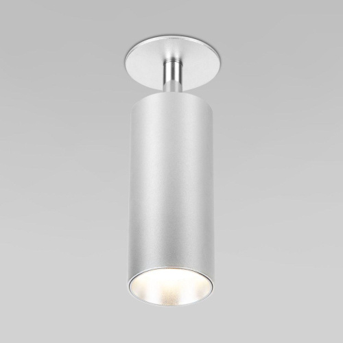 Встраиваемый светодиодный спот Elektrostandard Diffe 25052/Led серебряный a058172 Встраиваемый светодиодный спот Elektrostandard Diffe 25052/Led серебряный a058172