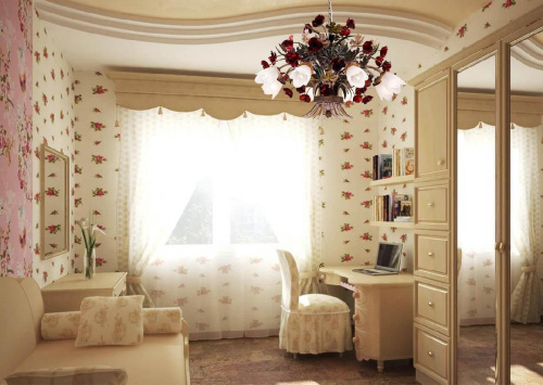 Подвесная люстра Lucia Tucci Fiori Di Rose 1760.8 Подвесная люстра Lucia Tucci Fiori Di Rose 1760.8