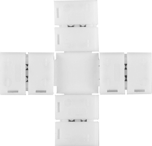 Коннектор X-образный для светодиодной ленты 5050SMD RGB 12V Feron (10 шт) LD192 23139