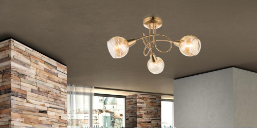 Потолочная светодиодная люстра Globo Lara 54346-3