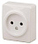 Розетка ЭРА Эксперт 2P 16A 250V 11-2201-02 Б0020680
