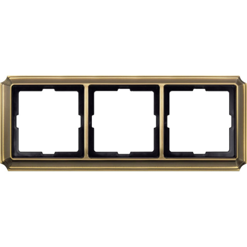 Рамка 3-постовая Schneider Electric Merten Antique/Artec MTN483343