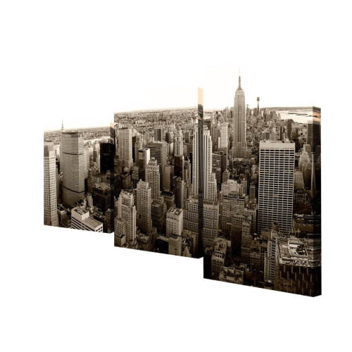Мини модульная картина Toplight Город 50х78см TL-MM1021