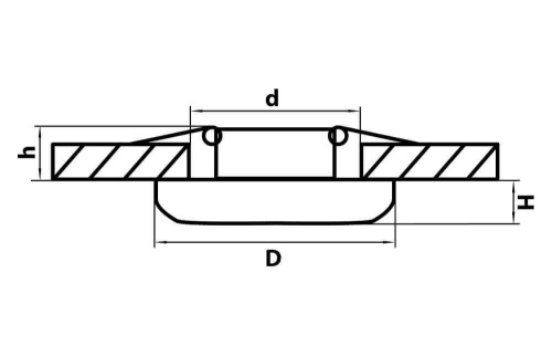 Встраиваемый светодиодный светильник Lightstar Monde 071074