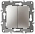 Переключатель двухклавишный ЭРА 12 10AX 250V 12-1106-04 Б0014666