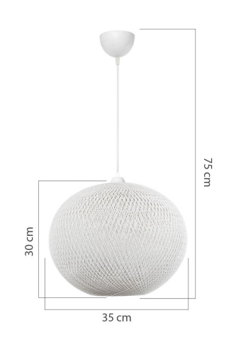 Подвесной светильник Toplight Lizbeth TL1612H-01WH