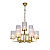 Подвесная люстра Newport 65006+3/C new gold М0063206