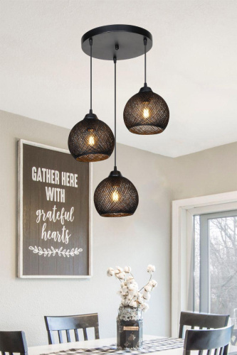 Подвесная люстра Toplight Lizbeth TL1612R-03BK Подвесная люстра Toplight Lizbeth TL1612R-03BK