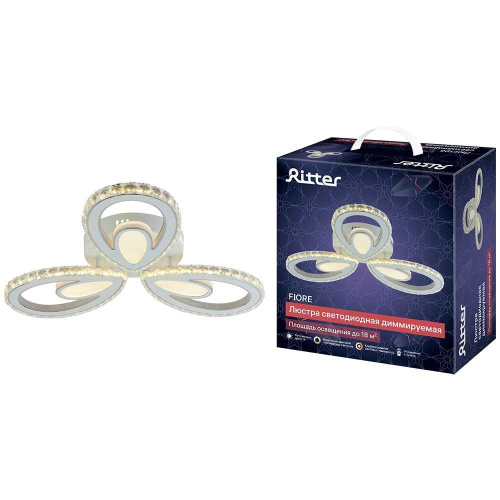 Потолочная люстра Ritter FIORE 52933 4