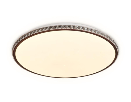 Потолочный светодиодный светильник Ambrella light Orbital Crystal FF71 Потолочный светодиодный светильник Ambrella light Orbital Crystal FF71