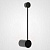 Бра Via Pin Wall L41,5 Black By Imperiumloft