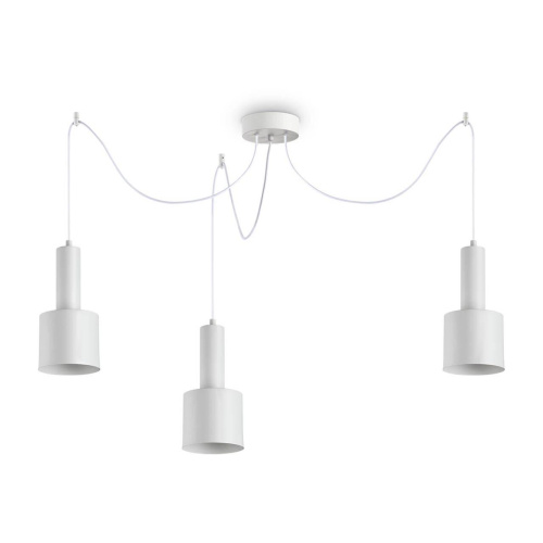 Подвесная люстра Ideal Lux Holly SP3 Bianco 231587 Подвесная люстра Ideal Lux Holly SP3 Bianco 231587