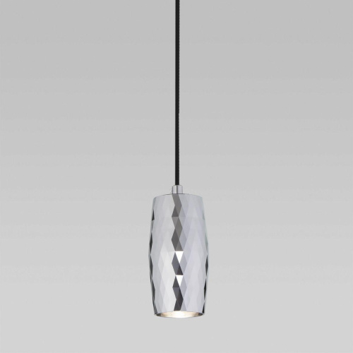 Подвесной светодиодный светильник Eurosvet Bonaldo 50246/1 Led хром Подвесной светодиодный светильник Eurosvet Bonaldo 50246/1 Led хром