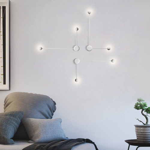 Бра Pin Wall Light C Black By Imperiumloft