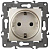 Розетка ЭРА Elegance 2P E Schuko со шторками 16A 250V 14-2102-04 Б0034275