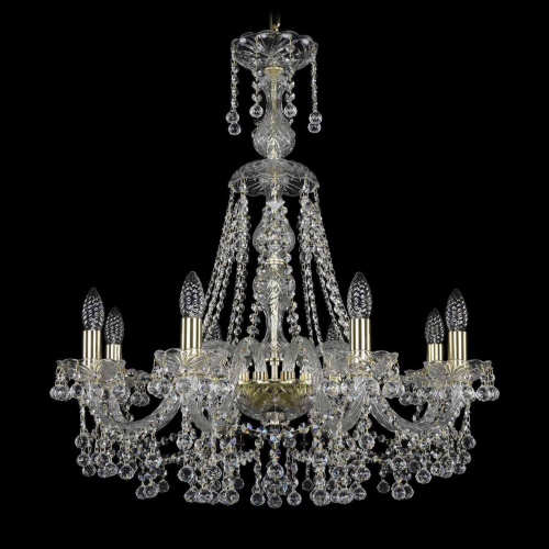 Подвесная люстра Bohemia Ivele 1409/8/240/XL-75 G Подвесная люстра Bohemia Ivele 1409/8/240/XL-75 G