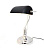Настольная лампа Lumina Deco Banker LDT 305 BK+CHR