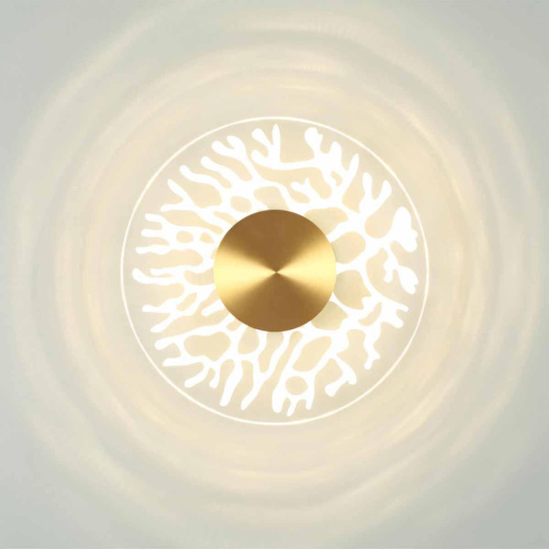 Настенный светодиодный светильник Odeon Light Midcent Solaris 6627/9WL