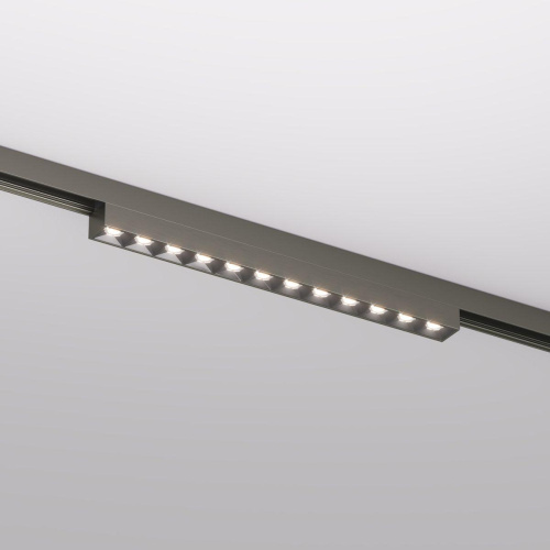 Трековый светодиодный светильник Denkirs Shine Grill DK5771-DN