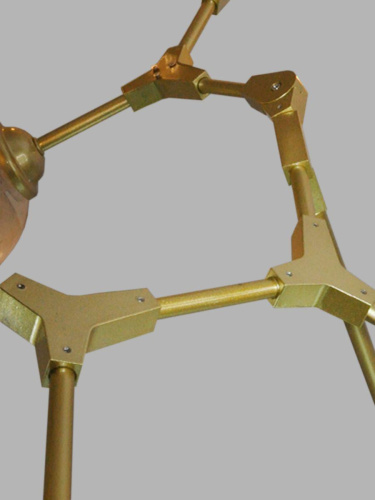 Подвесная люстра Elvan LU-113/6-Е27-Gl