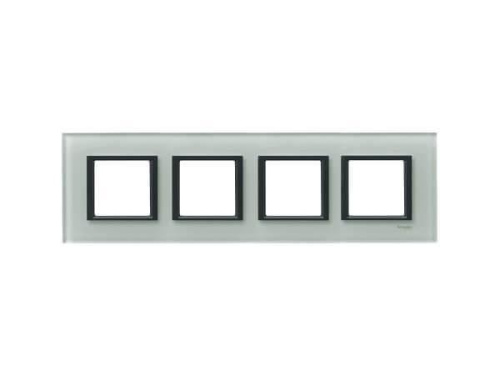 Рамка 4-постовая Schneider Electric Unica Class MGU68.008.7C3