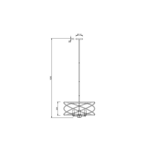 Подвесная люстра Vele Luce Florence VL5092P06 Подвесная люстра Vele Luce Florence VL5092P06
