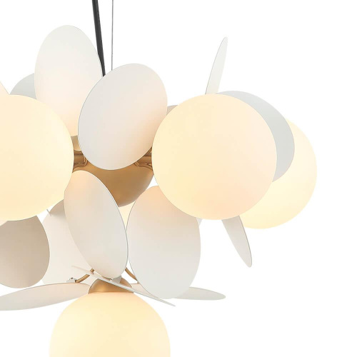 Подвесная люстра Lumien Hall Ilmari LH4136/6P-GD-WT Подвесная люстра Lumien Hall Ilmari LH4136/6P-GD-WT