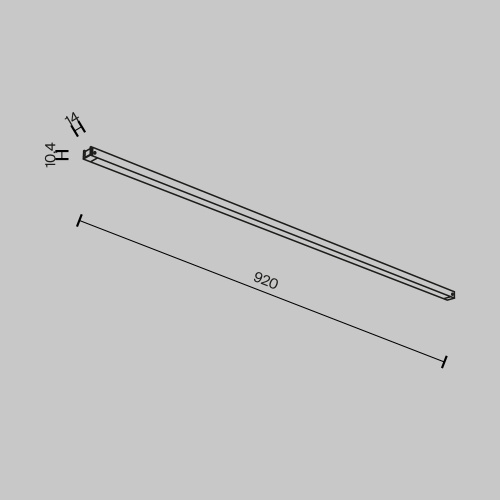 Трековый светильник Technical TR173-1-24WTW-B Трековый светильник Technical TR173-1-24WTW-B