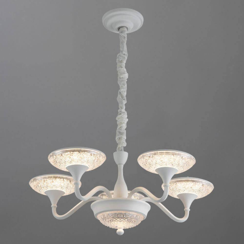 Подвесная светодиодная люстра Arte Lamp A5168LM-5WH Подвесная светодиодная люстра Arte Lamp A5168LM-5WH