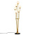 Торшер Tortora brass