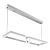 Подвесной светодиодный светильник iLedex Stellar 8302-750X200-D-T WH