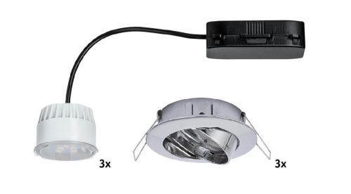 Встраиваемый светодиодный светильник Paulmann Premium Line Coin 92770